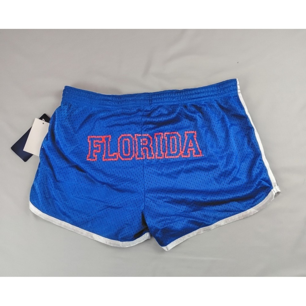 UF Florida Gators Running Athletic Shorts Juniors M 7/9 Blue NWT NOS - Picture 15 of 16